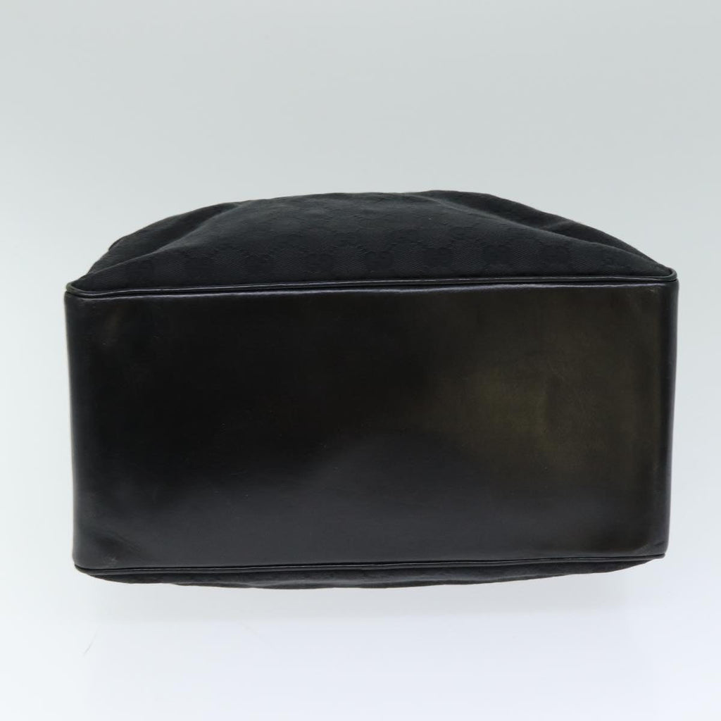 GUCCI GG Canvas Tote Bag Black fm3557