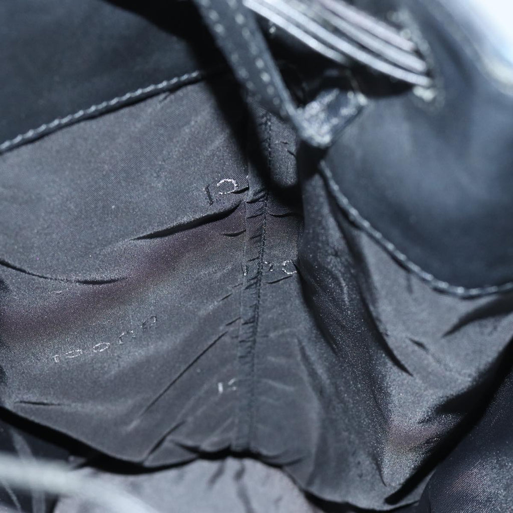 GUCCI Tote Bag Leather Black fm3585