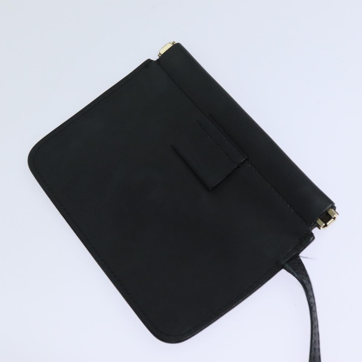 GUCCI Tote Bag Leather Black fm3585