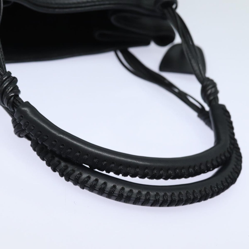 GUCCI Tote Bag Leather Black fm3585