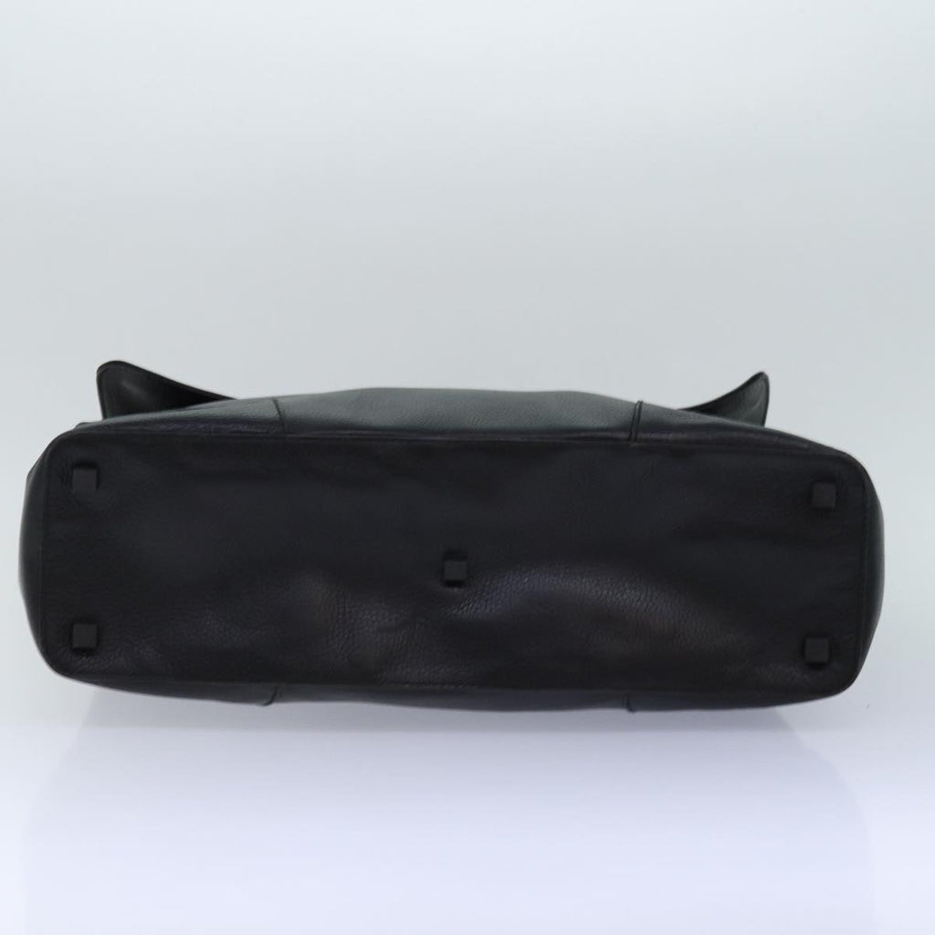 GUCCI Hand Bag Leather 2way Black fm3626