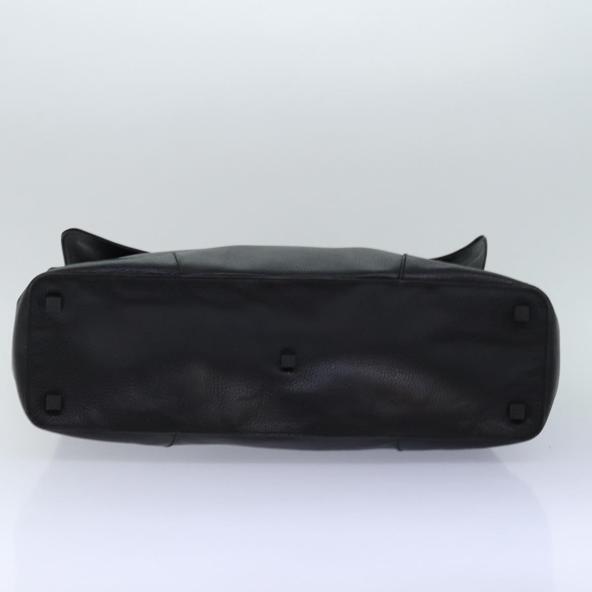 GUCCI Hand Bag Leather 2way Black fm3626