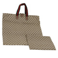 GUCCI GG Canvas Web Sherry Line Garment Cover Coated Canvas Beige fm3630
