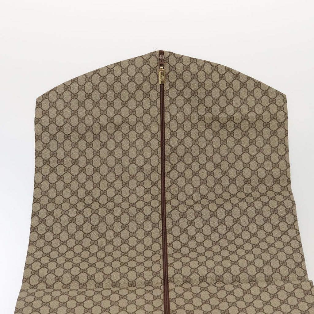 GUCCI GG Canvas Web Sherry Line Garment Cover Coated Canvas Beige fm3630