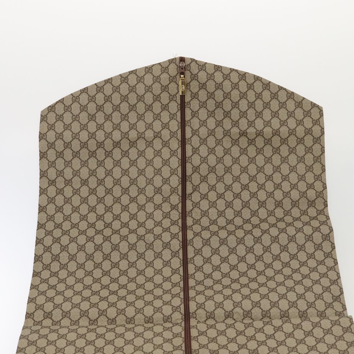 GUCCI GG Canvas Web Sherry Line Garment Cover Coated Canvas Beige fm3630