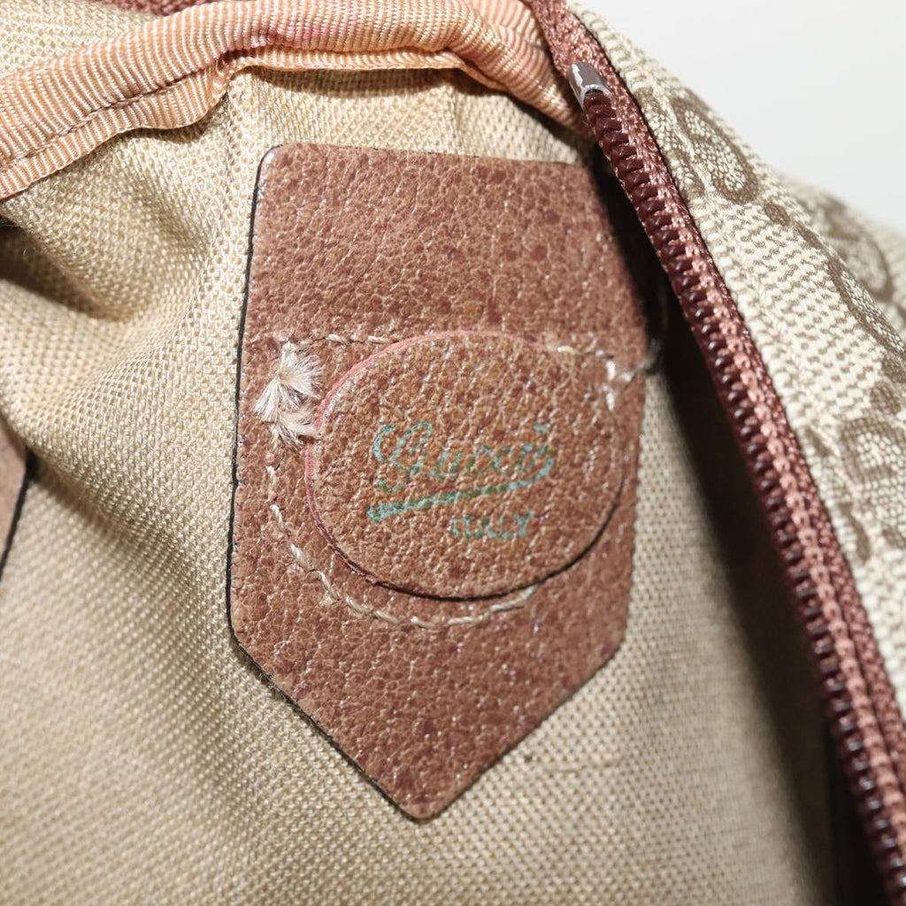 GUCCI GG Canvas Web Sherry Line Garment Cover Coated Canvas Beige fm3630