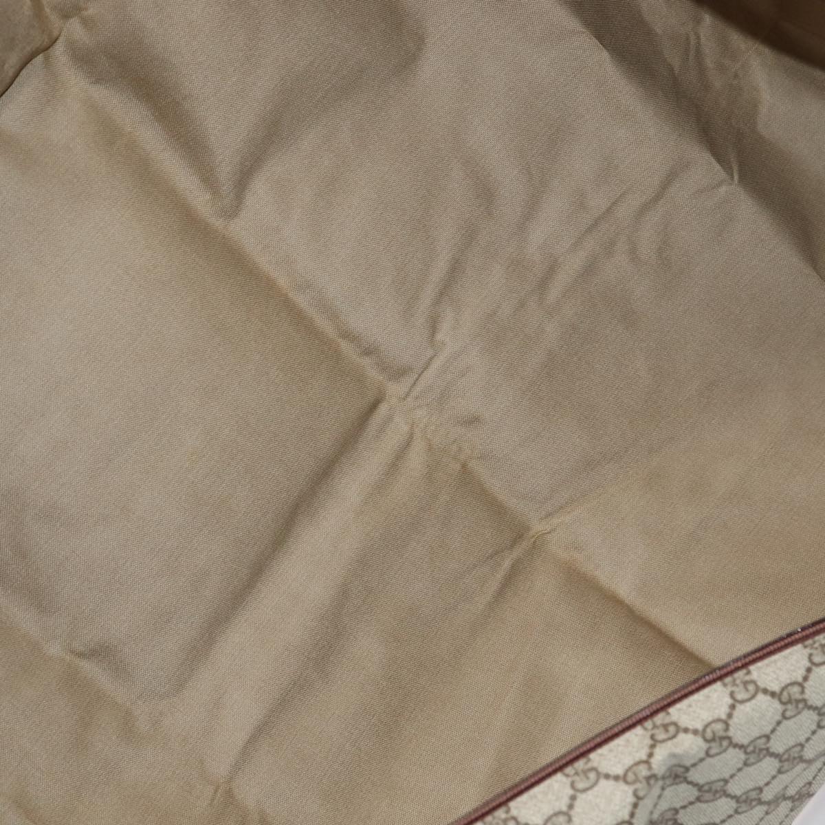 GUCCI GG Canvas Web Sherry Line Garment Cover Coated Canvas Beige fm3630