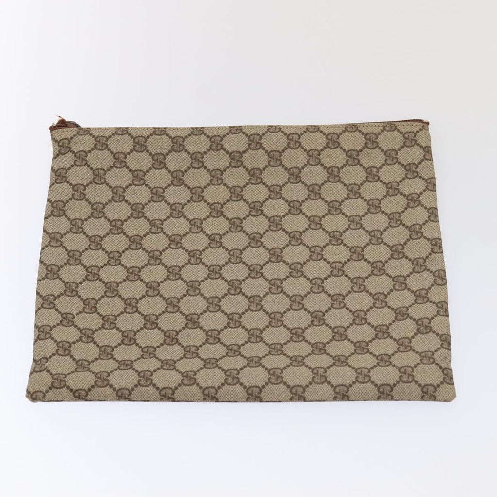 GUCCI GG Canvas Web Sherry Line Garment Cover Coated Canvas Beige fm3630