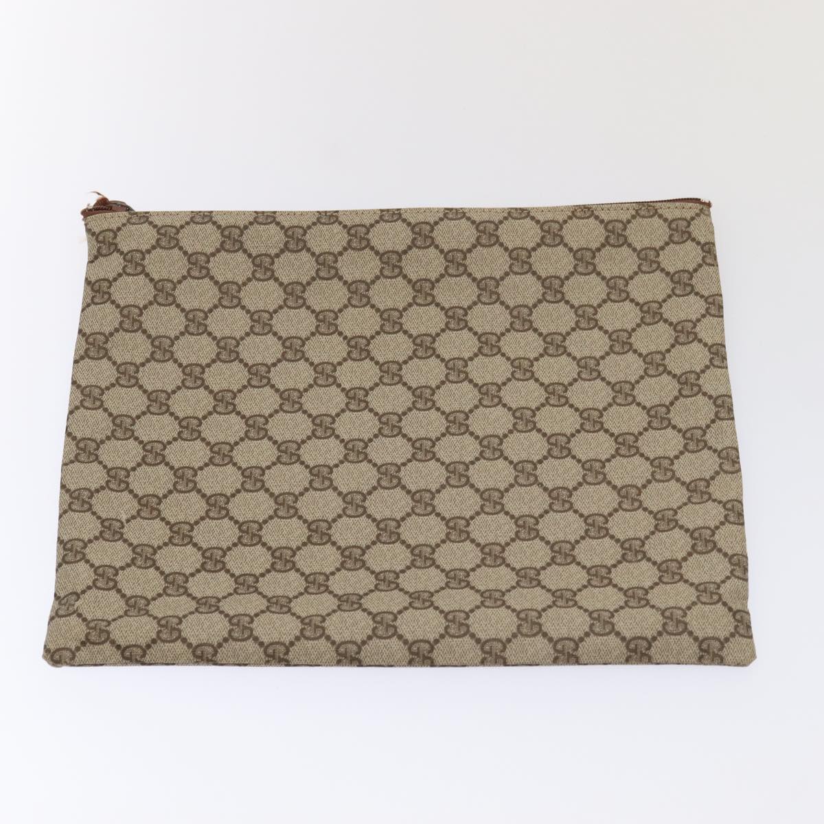 GUCCI GG Canvas Web Sherry Line Garment Cover Coated Canvas Beige fm3630