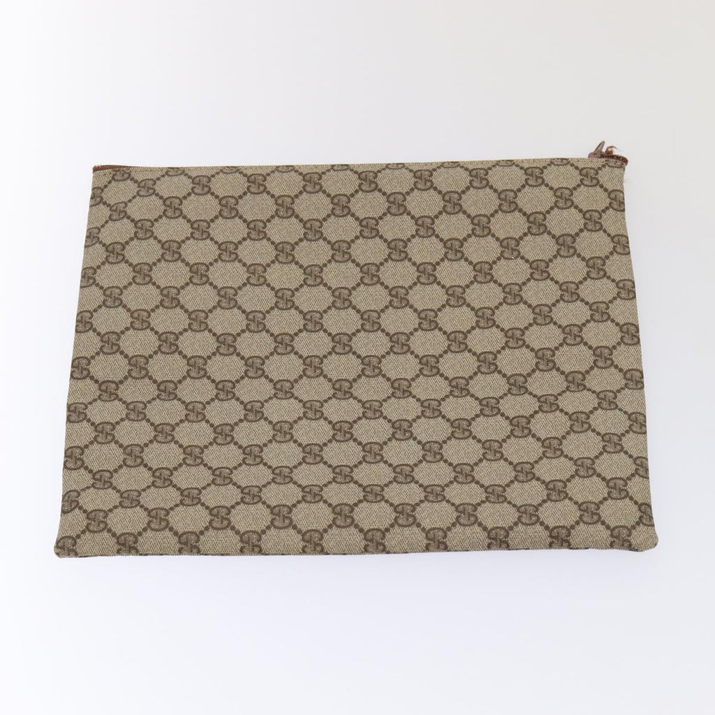 GUCCI GG Canvas Web Sherry Line Garment Cover Coated Canvas Beige fm3630