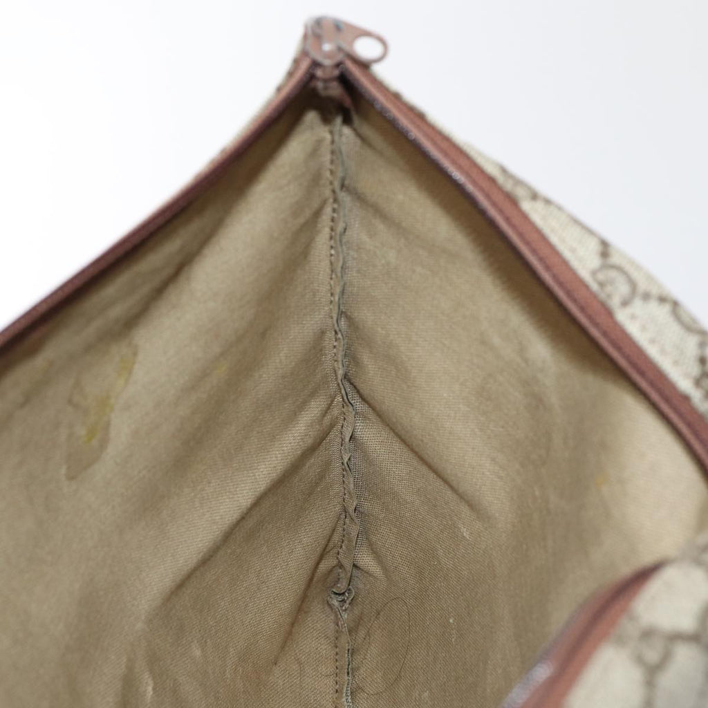 GUCCI GG Canvas Web Sherry Line Garment Cover Coated Canvas Beige fm3630