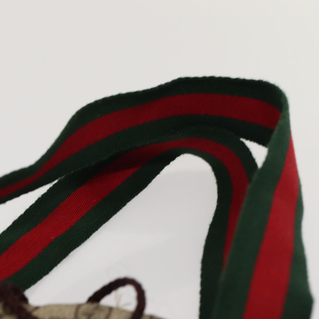 GUCCI GG Canvas Web Sherry Line Garment Cover Coated Canvas Beige fm3630