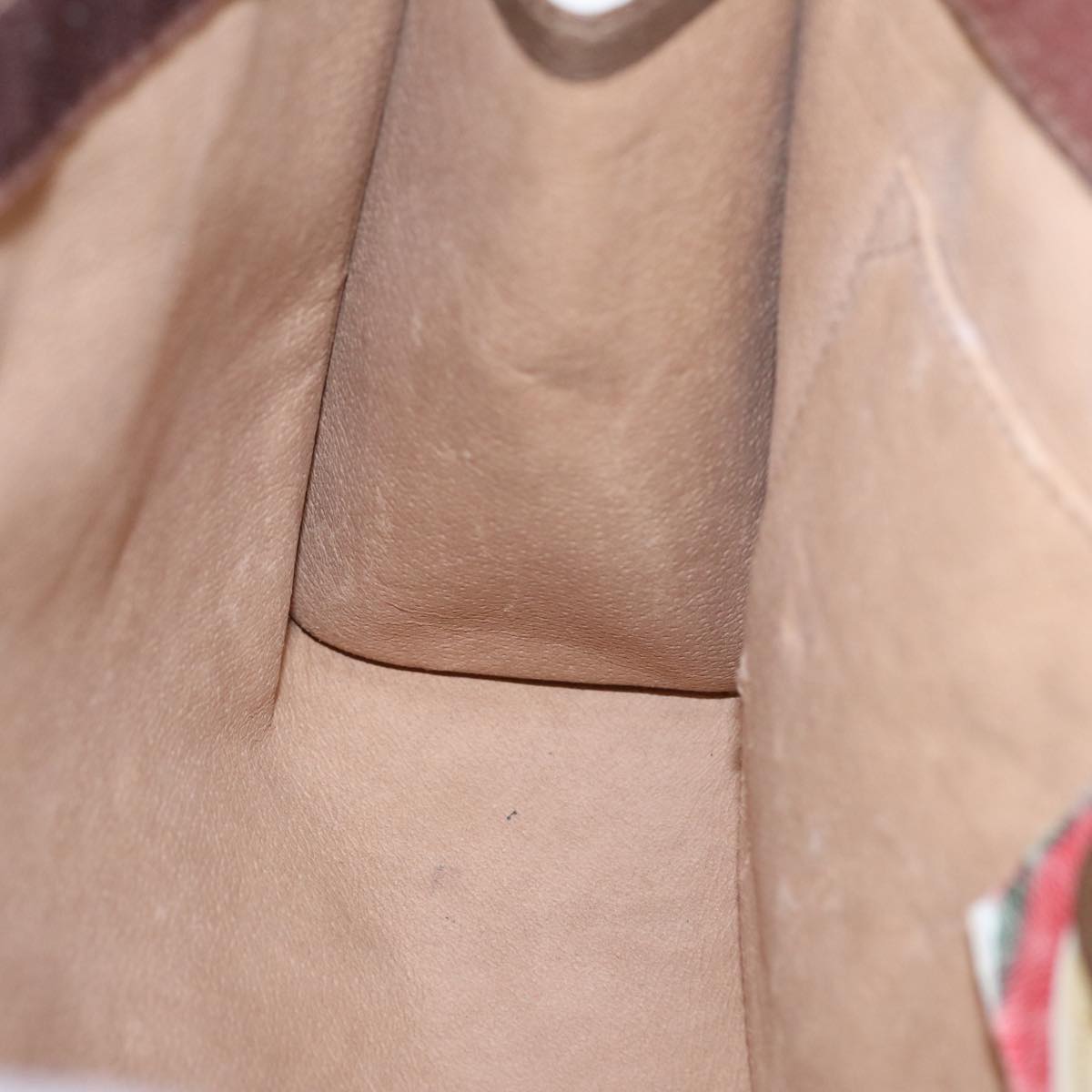 GUCCI GG Supreme Clutch Bag PVC Leather Beige 89 01 033 fm3645