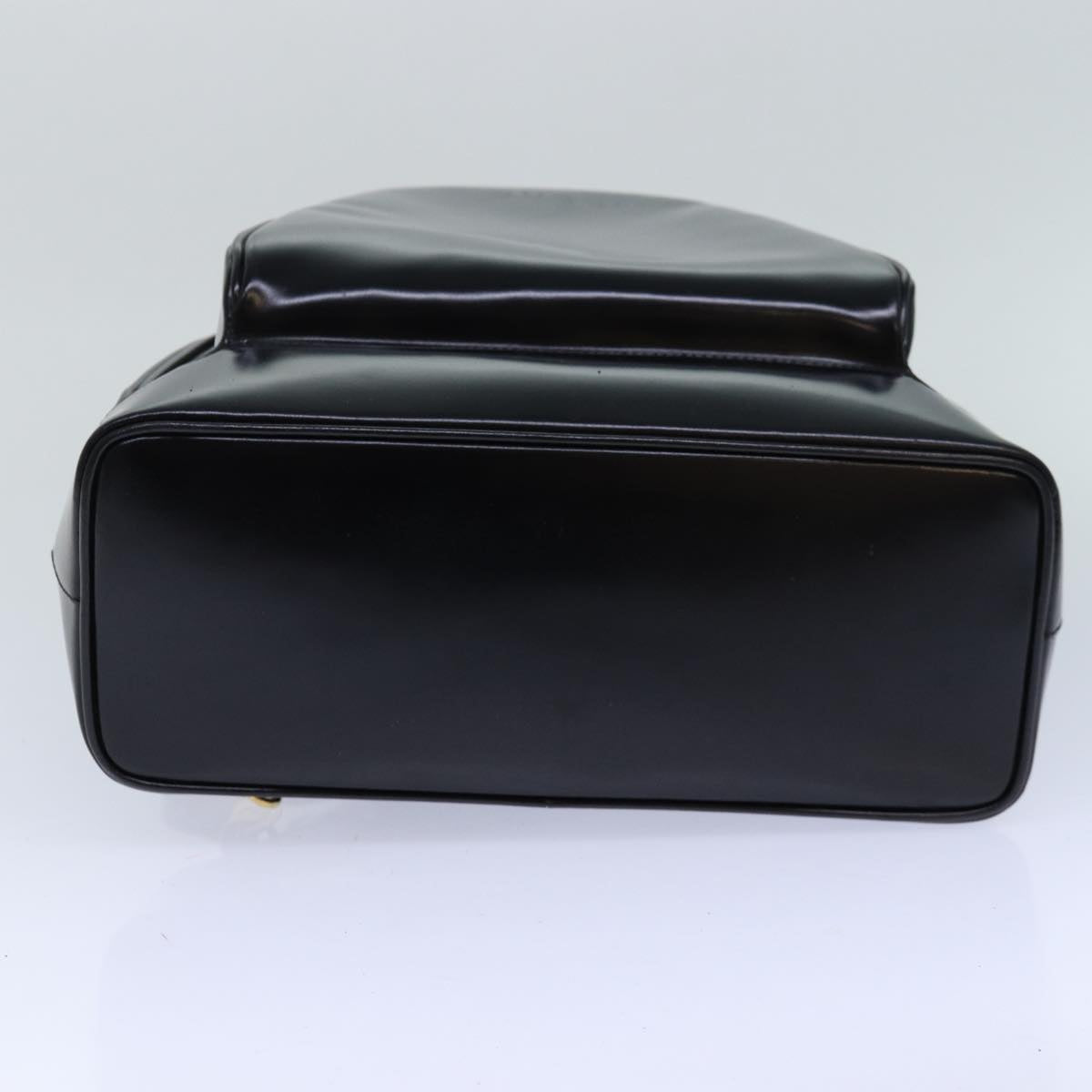 GUCCI Bamboo Body Bag Patent leather Black 003 2113 0027 fm3672