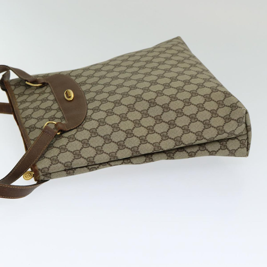 GUCCI GG Supreme Tote Bag PVC Leather Beige 002 39 6130 fm3674
