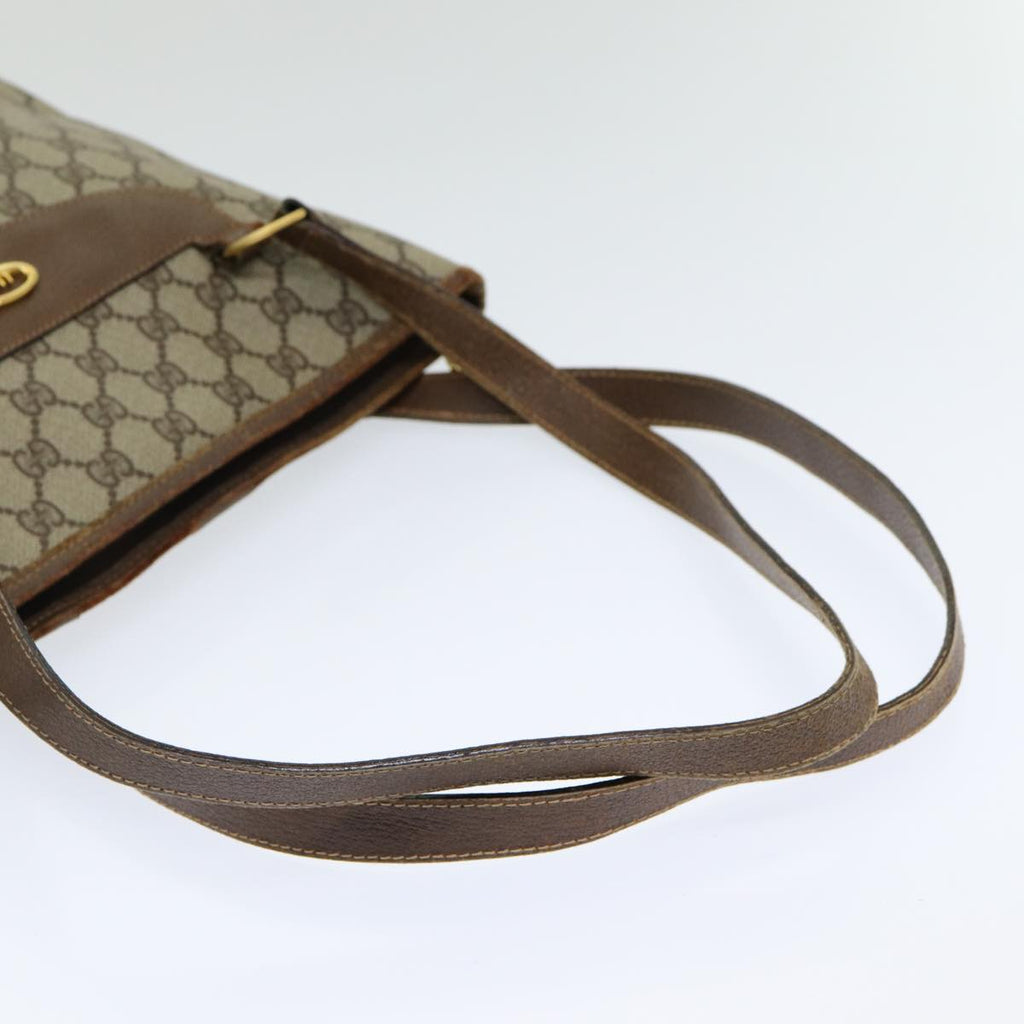 GUCCI GG Supreme Tote Bag PVC Leather Beige 002 39 6130 fm3674