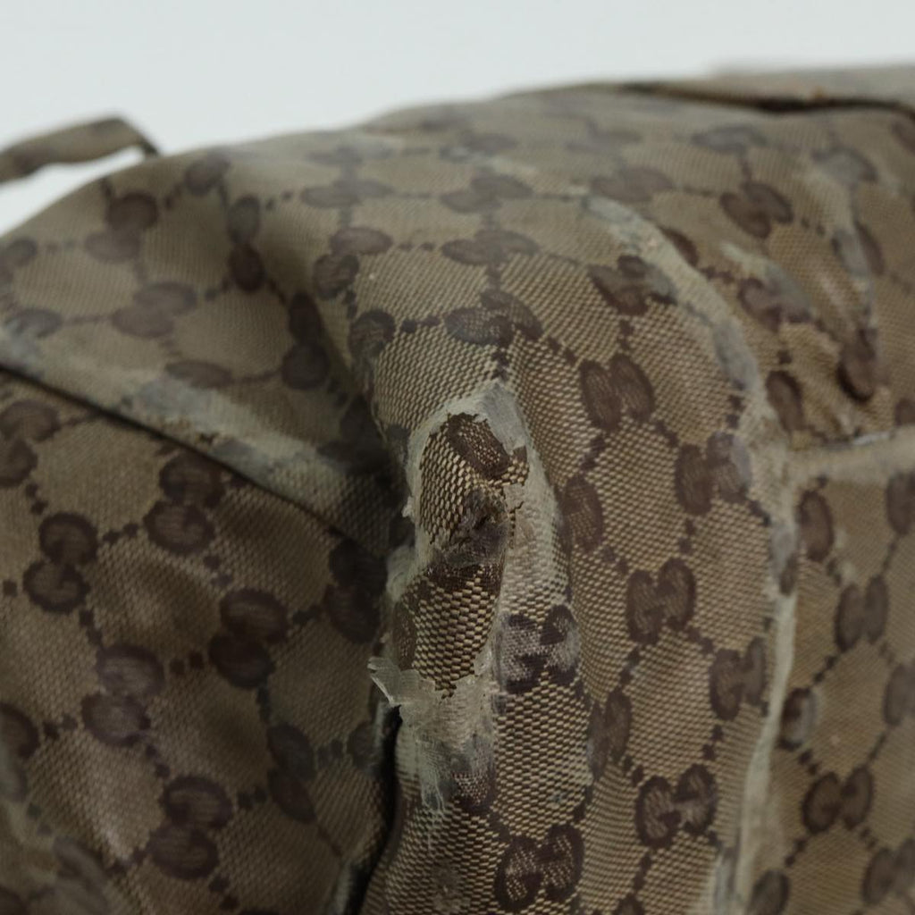 GUCCI GG Crystal Sherry Line Tote Bag 2Set Beige Red fm3716