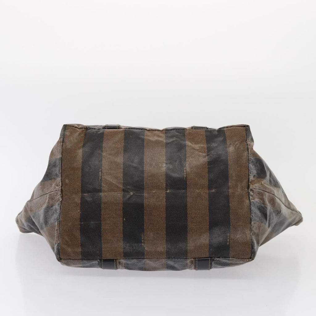 FENDI Pecan Canvas Hand Bag 3Set Black Brown fm3719