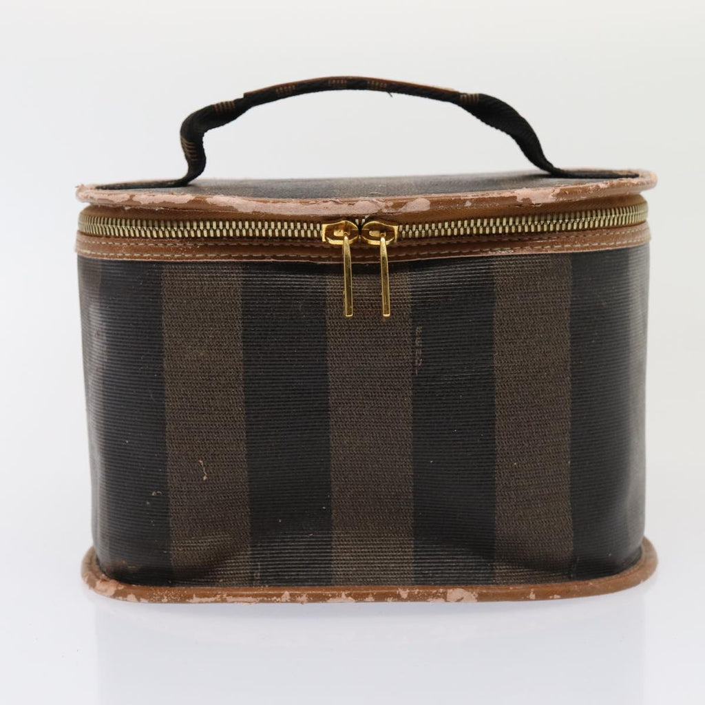 FENDI Pecan Canvas Hand Bag 3Set Black Brown fm3719