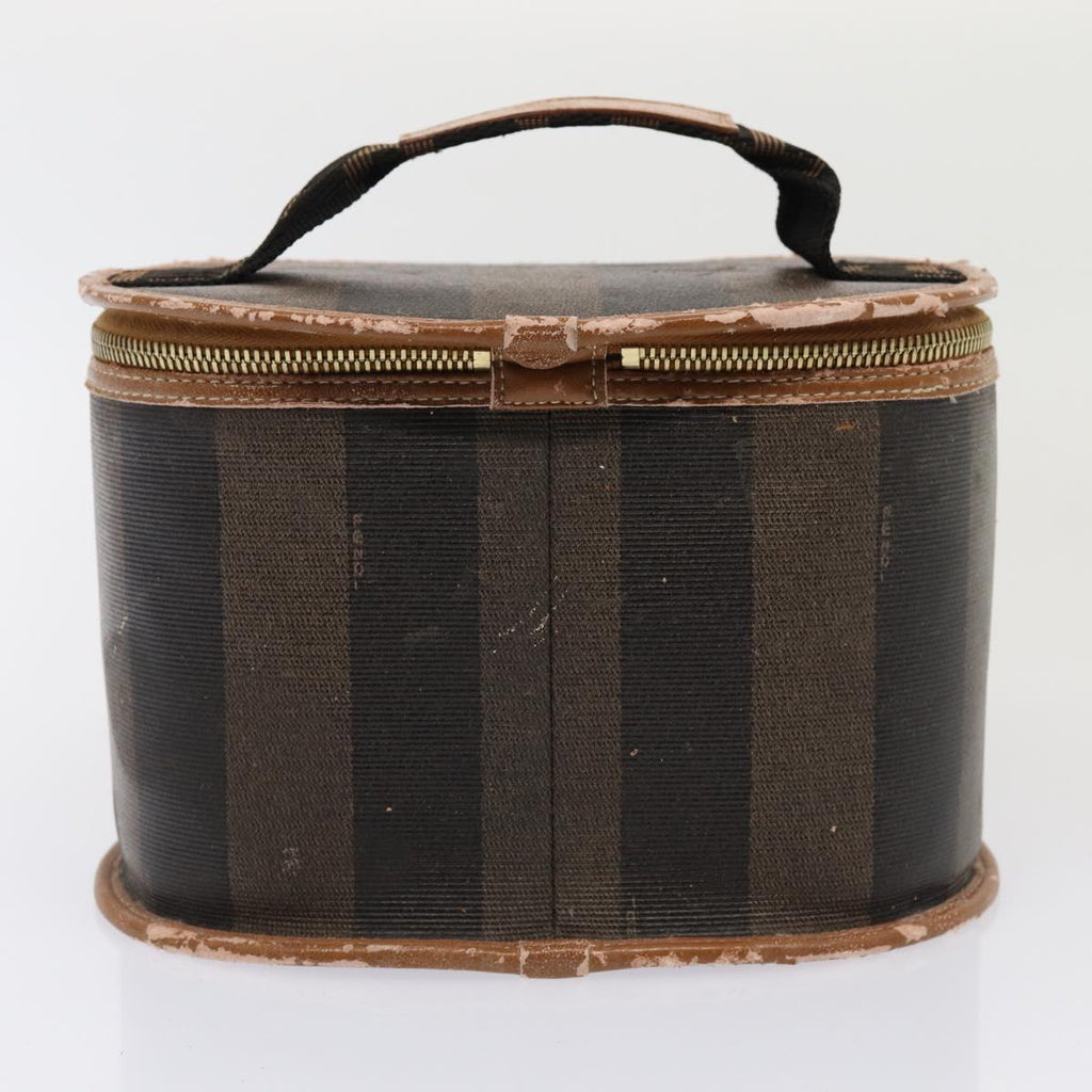 FENDI Pecan Canvas Hand Bag 3Set Black Brown fm3719