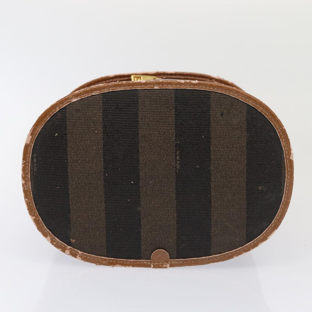 FENDI Pecan Canvas Hand Bag 3Set Black Brown fm3719