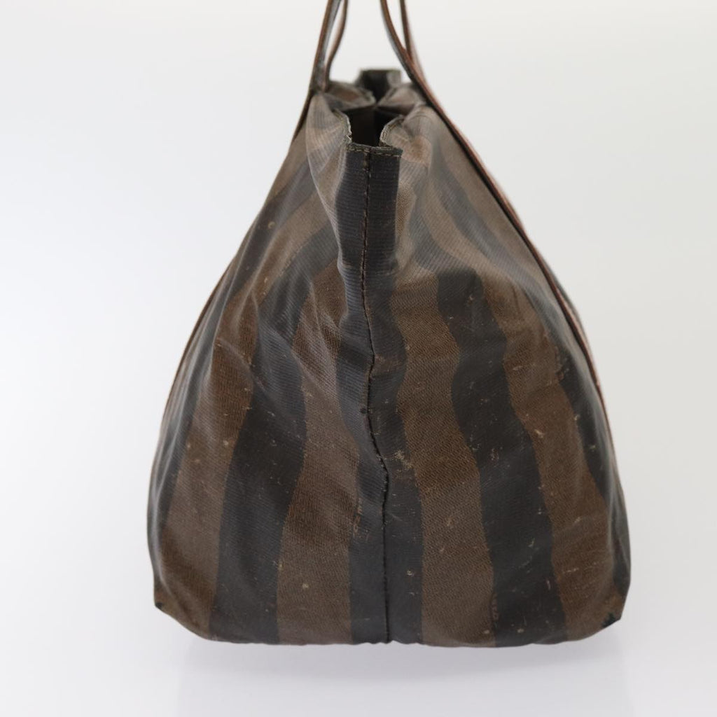 FENDI Pecan Canvas Hand Bag 3Set Black Brown fm3719