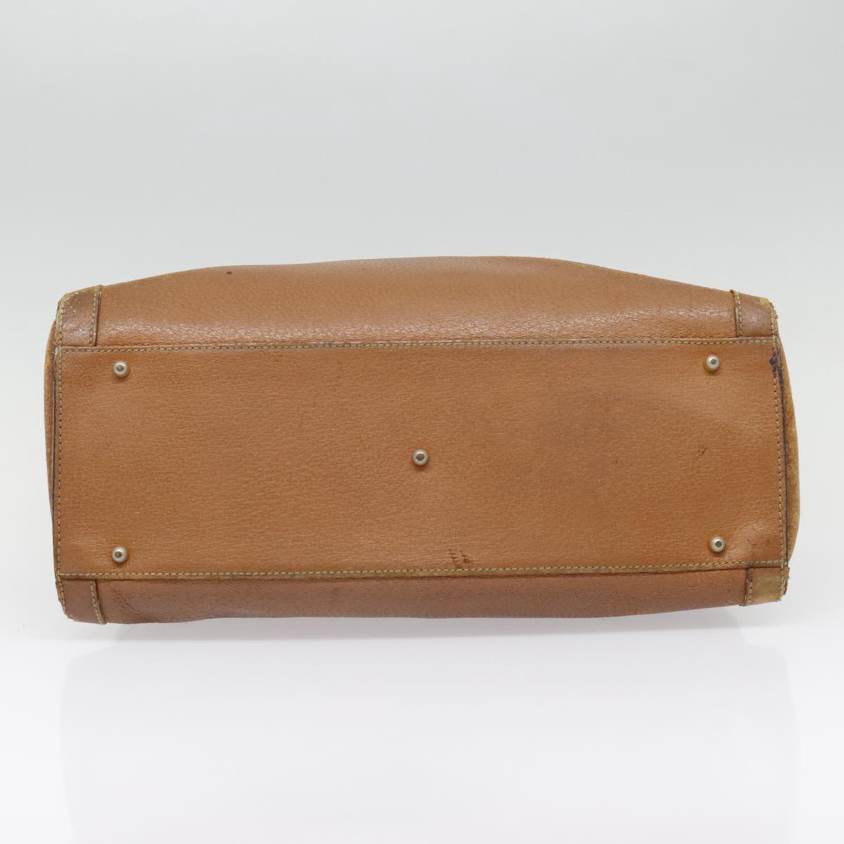 GUCCI Bamboo Hand Bag Leather Brown Gold 002 1186 0260 fm3739