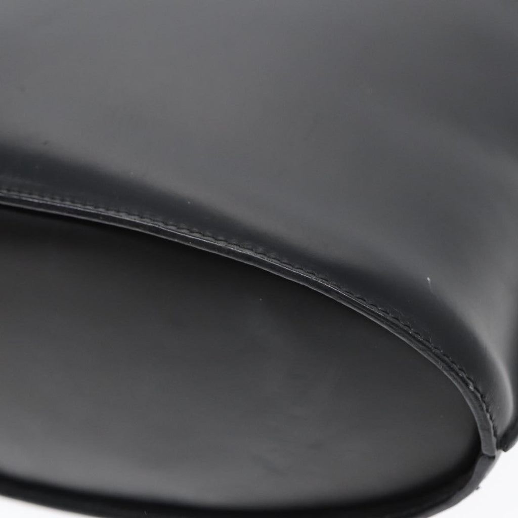 GUCCI Shoulder Bag Leather Black Silver 001 2113 3010 fm3745