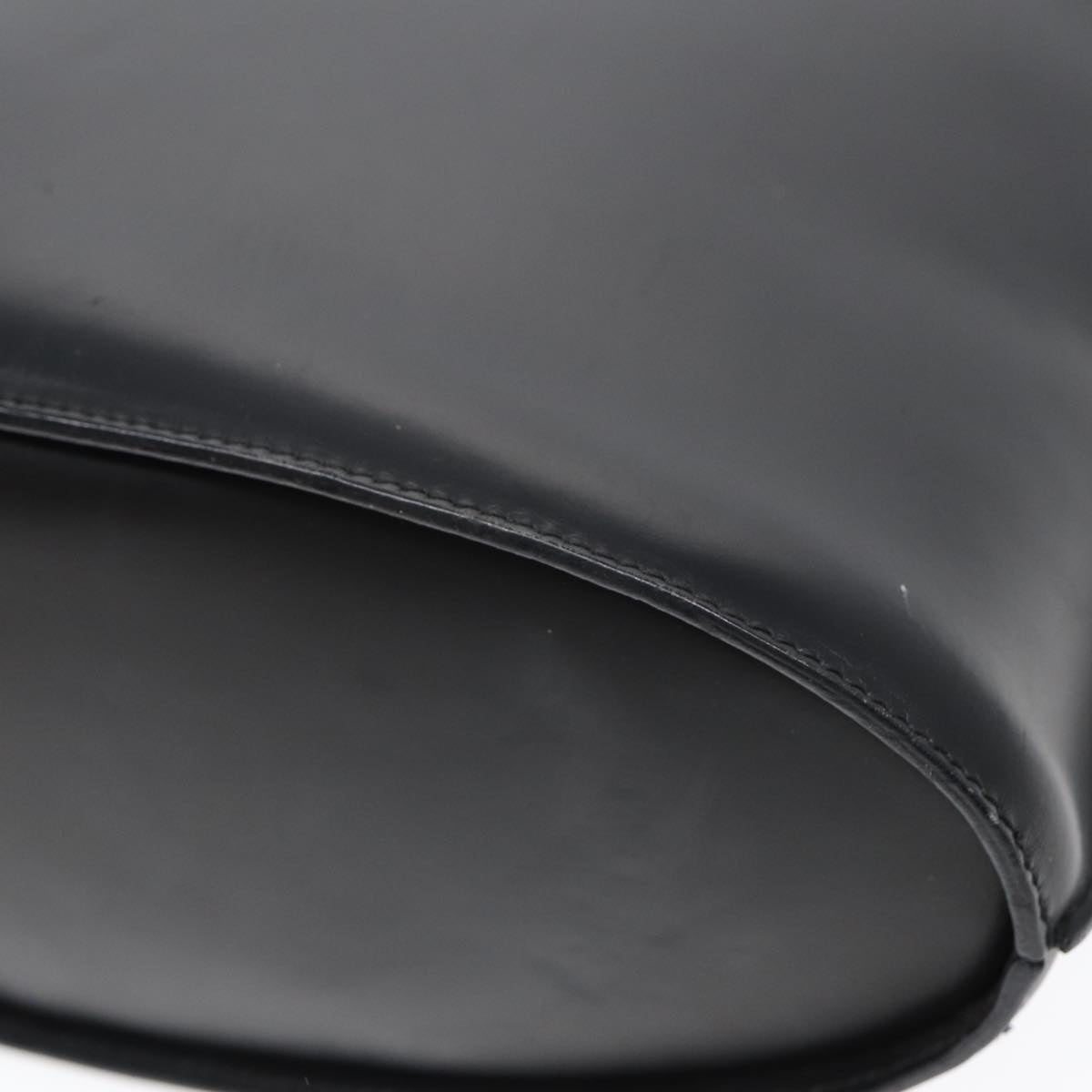GUCCI Shoulder Bag Leather Black Silver 001 2113 3010 fm3745