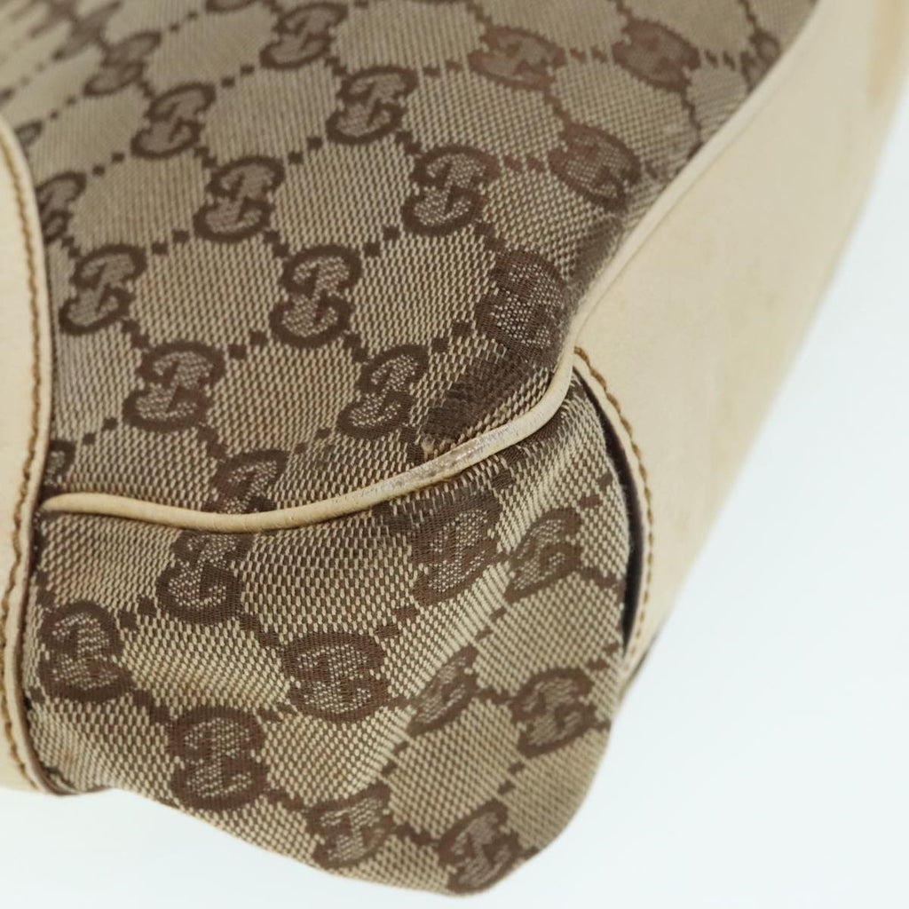 GUCCI GG Canvas Tote Bag 5Set Beige Black fm3749