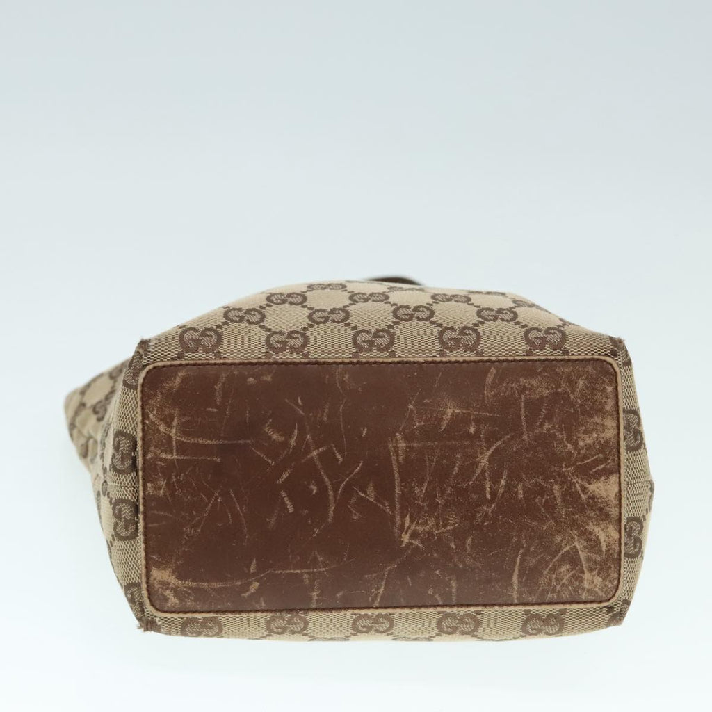 GUCCI GG Canvas Tote Bag 5Set Beige Black fm3749