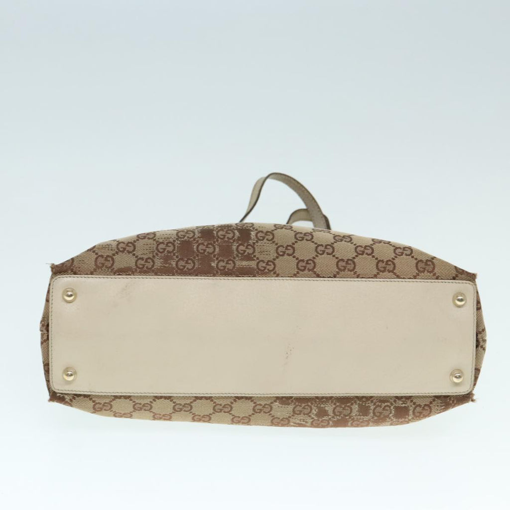 GUCCI GG Canvas Tote Bag 5Set Beige Black fm3749