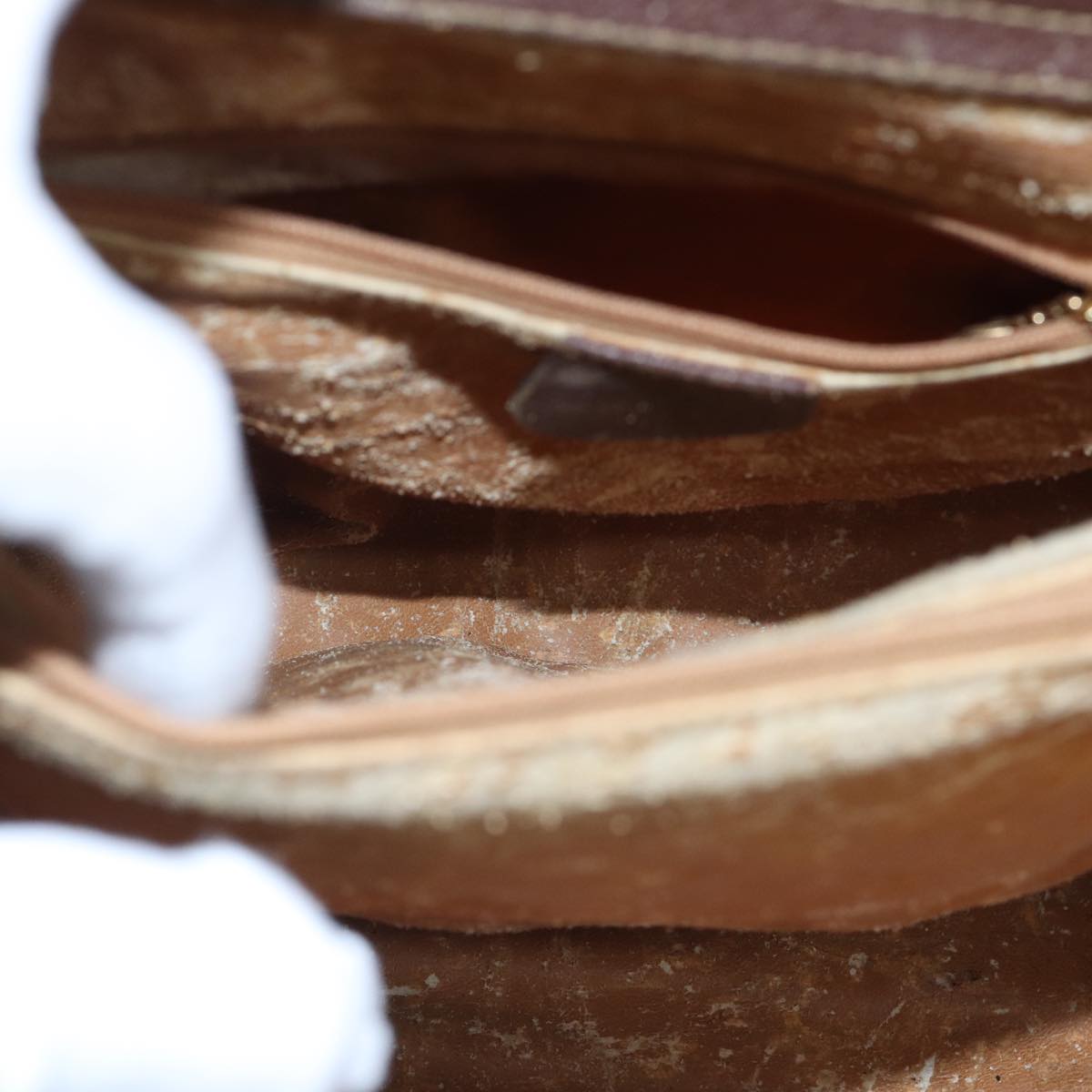 GUCCI Bamboo Hand Bag Leather Brown Gold 002 1186 0260 fm3775
