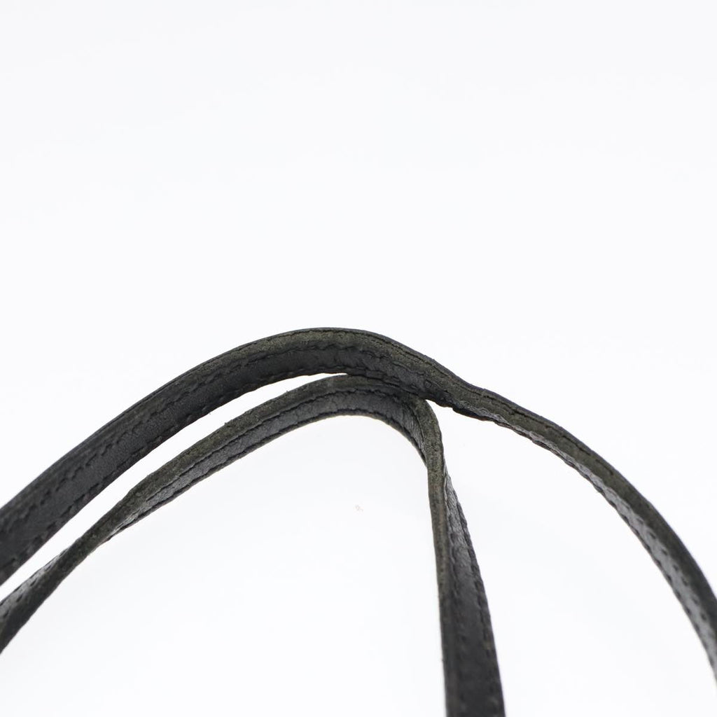 FENDI Zucchino Canvas Tote Bag Brown Black Silver fm3814