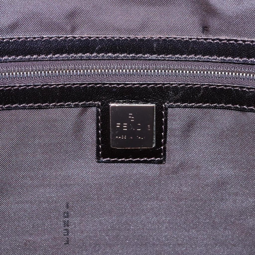 FENDI Tote Bag Corduroy Khaki fm3899
