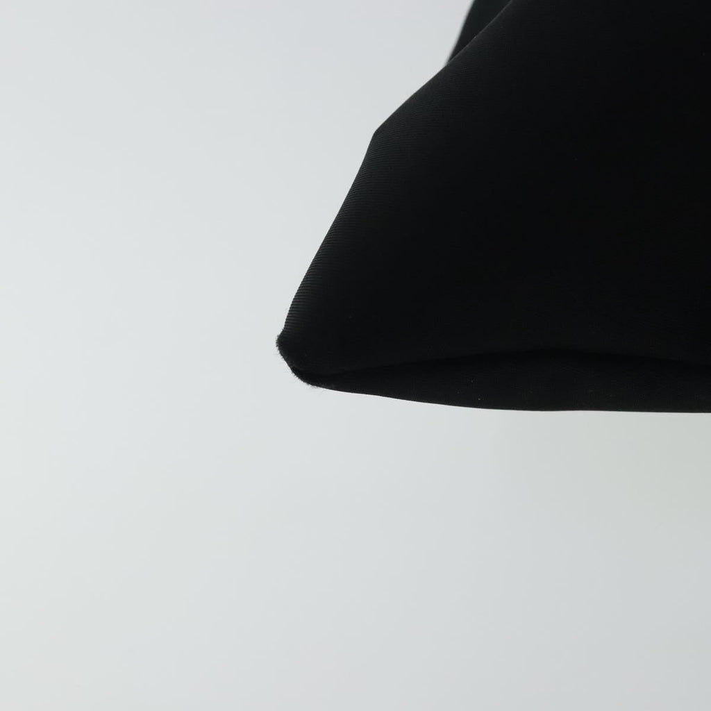 FENDI Shoulder Bag Nylon Leather Black Silver fm3934