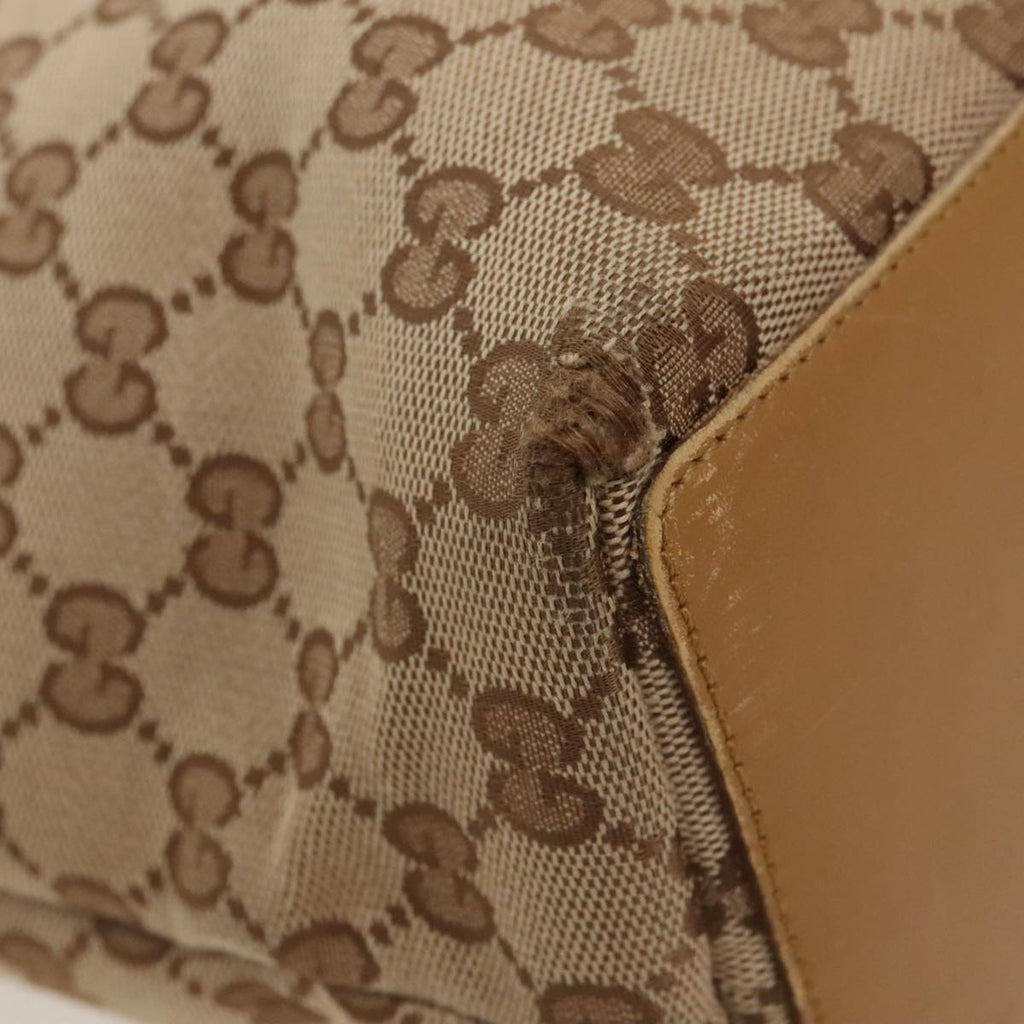 GUCCI GG Canvas Tote Bag Beige Gold 002 1098 3444 fm4010
