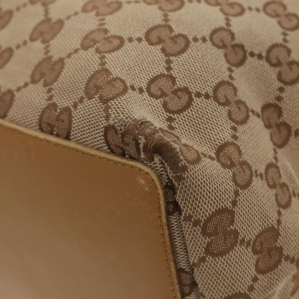GUCCI GG Canvas Tote Bag Beige Gold 002 1098 3444 fm4010