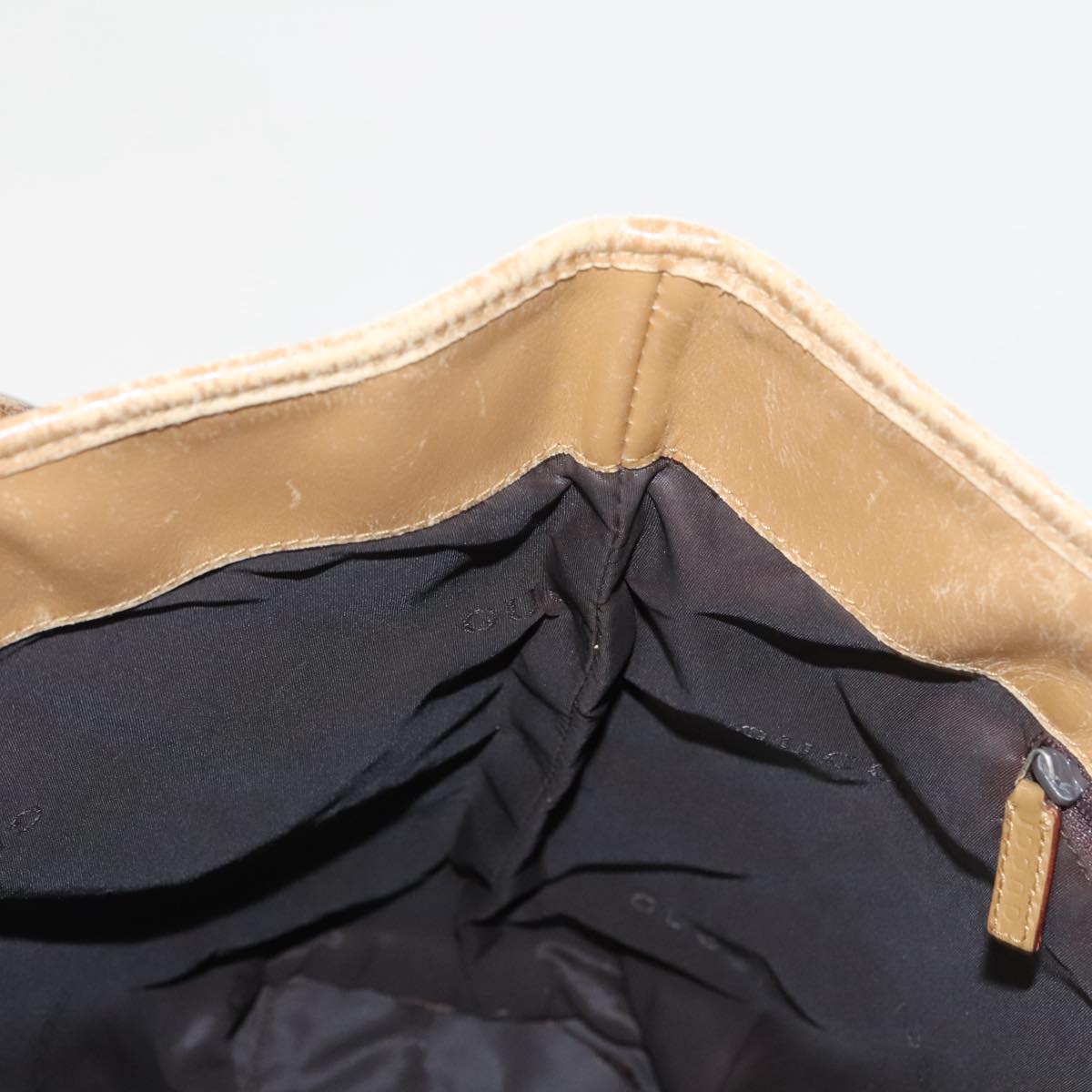 GUCCI GG Canvas Tote Bag Beige Gold 002 1098 3444 fm4010