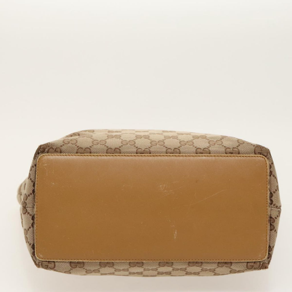GUCCI GG Canvas Tote Bag Beige Gold 002 1098 3444 fm4010