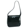 GUCCI Shoulder Bag Patent Leather Green Silver 001 2214 1703 fm4053