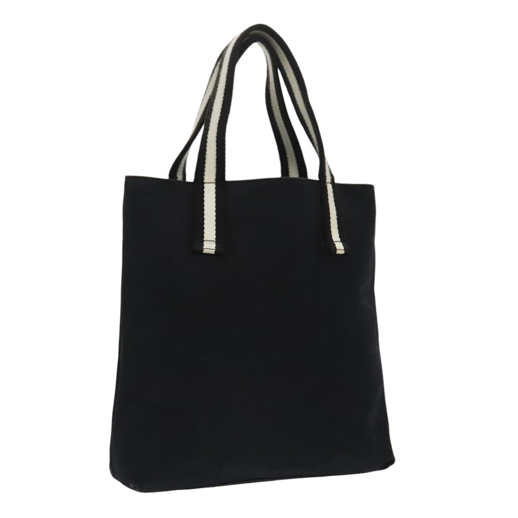 GUCCI Tote Bag Canvas Black 140691 fm4081
