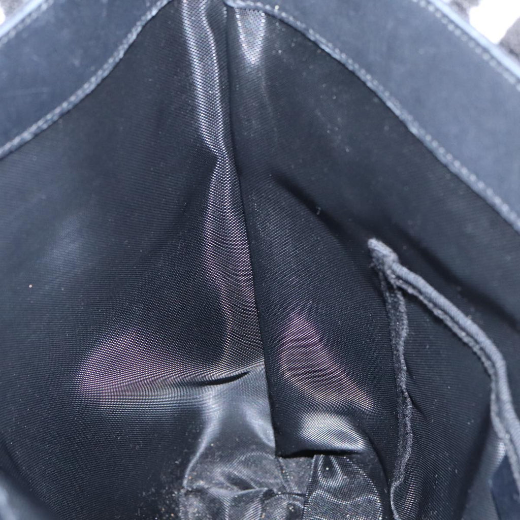 GUCCI Tote Bag Canvas Black 140691 fm4081