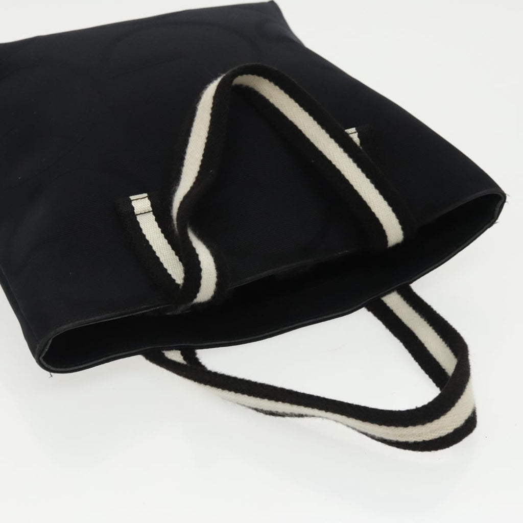 GUCCI Tote Bag Canvas Black 140691 fm4081