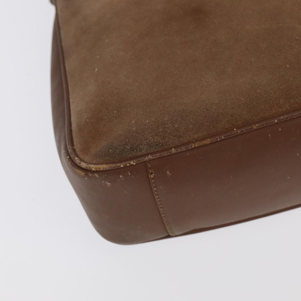 GUCCI Bamboo Hand Bag Leather Brown Gold 001 1705 1638 fm4084