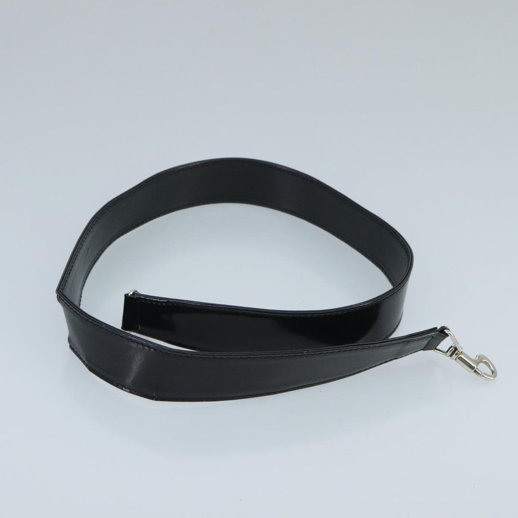 GUCCI Bamboo Hand Bag Nylon 2way Black Silver 001 2404 1577 fm4088