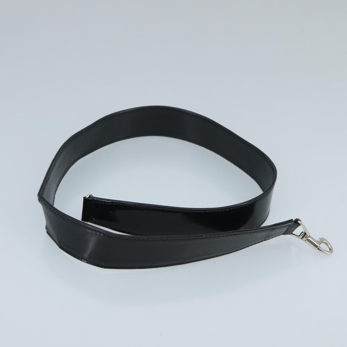 GUCCI Bamboo Hand Bag Nylon 2way Black Silver 001 2404 1577 fm4088
