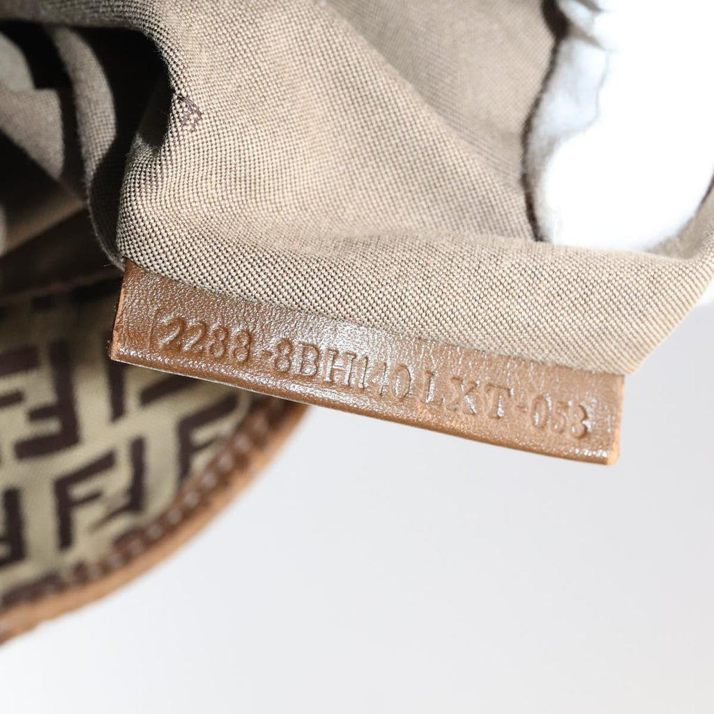FENDI Zucchino Canvas Hand Bag Beige fm4127