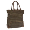 FENDI Zucchino Canvas Hand Bag Beige fm4127