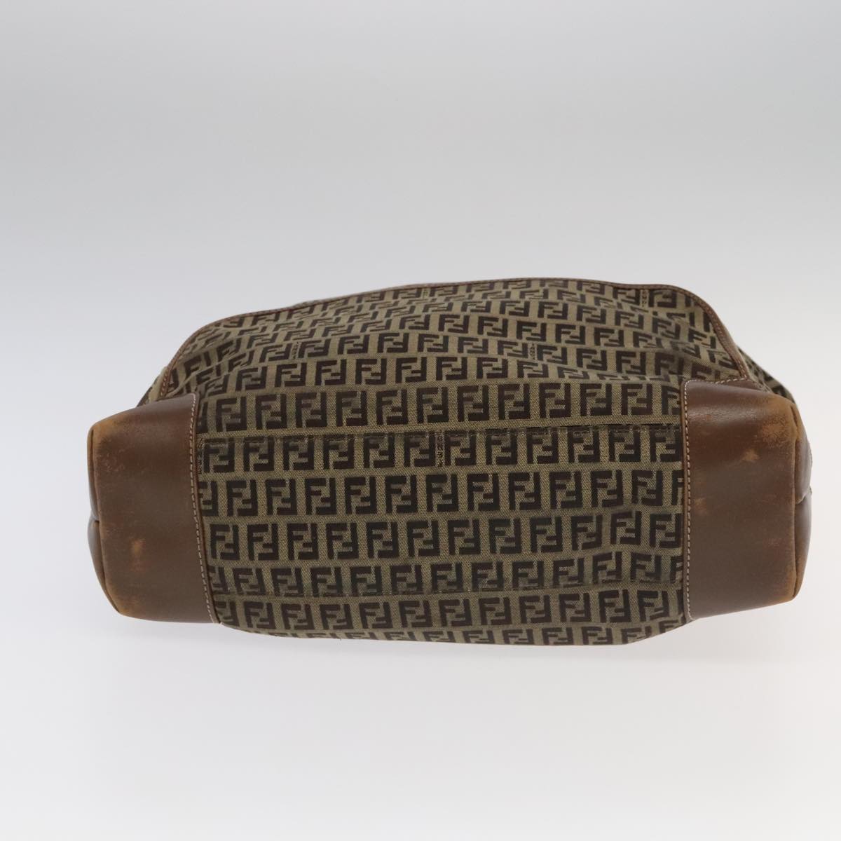 FENDI Zucchino Canvas Hand Bag Beige fm4127
